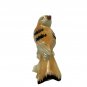 Vintage Handpainted Ceramic Bird Figurine On Base From Japan Collectible Accent