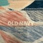 Old Navy Everywear XXL Short Sleeve Crewneck T-Shirt Pink Multicolor Floral