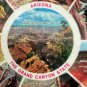 Vintage Arizona Grand Canyon State Souvenir Plate 1981 Collectible