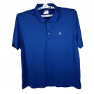 IZOD Golf Shirt XXL Mens Classic Polo Blue Short Sleeve Lightweight Sportswear