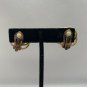 Vintage Gold-Tone Knot Clip-On Earrings