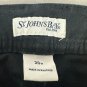 St. John's Bay Women's Black Capri Pants 20W Cotton/Spandex Blend