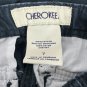 Cherokee Cargo Pants Boys Size 7 Black Cotton Utility Pockets Adjustable Waist