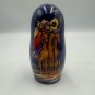 Nativity-Themed Russian Nesting Dolls Golden Cockerel Hand-Painted 5 Figurines