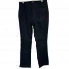 NYDJ Womens Marilyn Straight Slim Bootcut Black Jeans Size 10 Lift Tuck Tech NYDJ Womens Marilyn Straight Slim Bootcut Black Jeans Size 10 Lift Tuck Tech