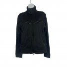 Ralph Lauren Womens Black Jacket Full-Zip Mock Neck Lightweight Casual Size S