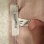 Maurices Mauve Womenâs Medium Graphic Tee Short Sleeve Striped Arms Soft V-Neck