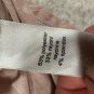 Maurices Mauve Womenâs Medium Graphic Tee Short Sleeve Striped Arms Soft V-Neck