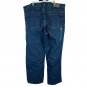 Full Blue Mens Relaxed Fit Straight Leg Blue Denim Jeans Size 44x30