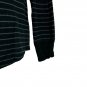 Mossimo Supply Co Mens Striped Henley Long Sleeve Shirt Large Athletic Fit
