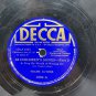 Frank Luther 32 Childrens Songs Pt 3 & Pt 4 78 RPM Vinyl Decca Childrens