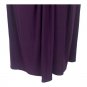 Patra Womens Purple Cowl Neck Embellished Waist Cocktail Dress Size 8