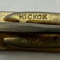 Hickok Vintage Silver & Gold Tone Tie Clip