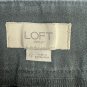Loft Outlet Womens Curvy Skinny Ankle Pants Size 12 Black Classic Style