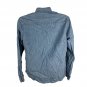 Goodfellow & Co Mens Denim Button-Down Shirt Size S Lightweight Long Sleeve Blue