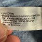 Goodfellow & Co Mens Denim Button-Down Shirt Size S Lightweight Long Sleeve Blue