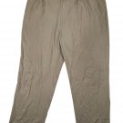 TravelSmith Mens 100% Silk Pleated Khaki Pants Size 42 Relaxed Versatile Style