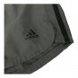 Adidas Womens Climalite Athletic Shorts Gray W/ Black Stripes Size Large
