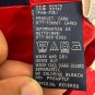 Tommy Jeans Mens Small Windbreaker Jacket Pullover Red Nylon Lightweight Casual