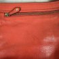 Coach Ashley Womens Leather Shoulder Bag In Red With Gold Accents