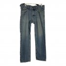 Hollister Mens Straight Leg Jeans Medium Wash Size 32x30 Classic Fit Distressed