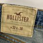 Hollister Mens Straight Leg Jeans Medium Wash Size 32x30 Classic Fit Distressed