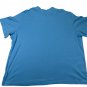 Blair Mens Blue Short Sleeve T-Shirt 3XL Relaxed Fit Cotton Blend Lightweight
