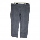Ann Taylor Loft Marisa Riviera Womens Cropped Pants Size 12P Blue Dot Print Ann Taylor Loft Marisa Riviera Womens Cropped Pants Size 12P Blue Dot Print