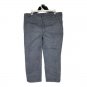 Ann Taylor Loft Marisa Riviera Womens Cropped Pants Size 12P Blue Dot Print