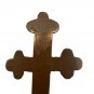 Vintage Brass Cross-Shaped Letter Opener With Engraved Details 8&acirc;�� Long Collectib