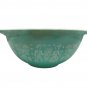 Vintage Pyrex Turquoise Amish Butterprint Mixing Bowl 4Qt Farmhouse Motif Retro