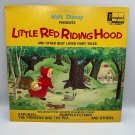 Walt Disney Little Red Riding Hood & Best Loved Fairy Tales LP 33 RPM Disneyland