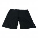 REI Co-op Mens Black Hiking Shorts XL Nylon Blend Mid-Length Adjustable Waist