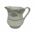 Silverie Sapphire Creamer Fine China Pink/Blue/White Floral Platinum Trim 1990 Silverie Sapphire Creamer Fine China Pink/Blue/White Floral Platinum Trim 1990
