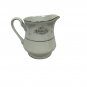Silverie Sapphire Creamer Fine China Pink/Blue/White Floral Platinum Trim 1990