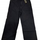 Lee Heritage Wide Leg High-Waist Black Jeans Womens Size 18M Relaxed Fit
