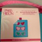 Paris Hilton Pink/Blue Heart Sunglasses 60x70 Beach Picnic Blanket NEW