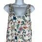 Xhilaration Womens Floral Lounge Romper Medium Multicolor Sleeveless Stretchy