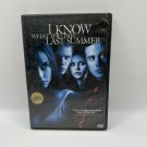 I Know What You Did Last Summer DVD 1997 Jennifer Love Hewitt Thriller Columbia I Know What You Did Last Summer DVD 1997 Jennifer Love Hewitt Thriller Columbia