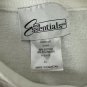 Essential Women&acirc;��s Cardigan White Button-Front XL Soft Lightweight Casual