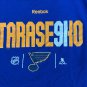 Reebok St. Louis Blues Tarasenko 91 NHL Player T-Shirt XL Blue Graphic Design