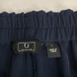 G By Giuliana Navy Paper-Bag Waist Pleated Shorts Size L