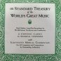 The Standard Treasury Of The Worlds Great Music 1958 Hardcover Binder Set
