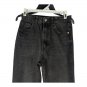 Zara Womens Black High-Rise Distressed Jeans Size 24