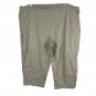 White Stag Womens Capri Pants Size 18 Khaki Elastic Waist Beige
