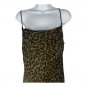 Zara Leopard Print Maxi Slip Dress Size XS Adjustable Straps