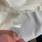 Ginny Open Knit Cream Cardigan Womens XL Lightweight Soft Peplum Detail Casual