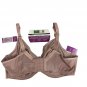 Fit For Me By Fruit Of The Loom Plus Size 360° Stretch Bra 42DDD Rose FT967
