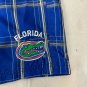 Hurley Mens Florida Gators Plaid Board Shorts Size 36 Blue