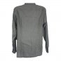 Ted Baker London Mens Small Black/Gray Micro Print Button-Up Shirt Casual